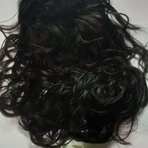 medium human hair wig new